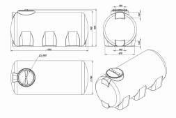 Емкость H 750 л